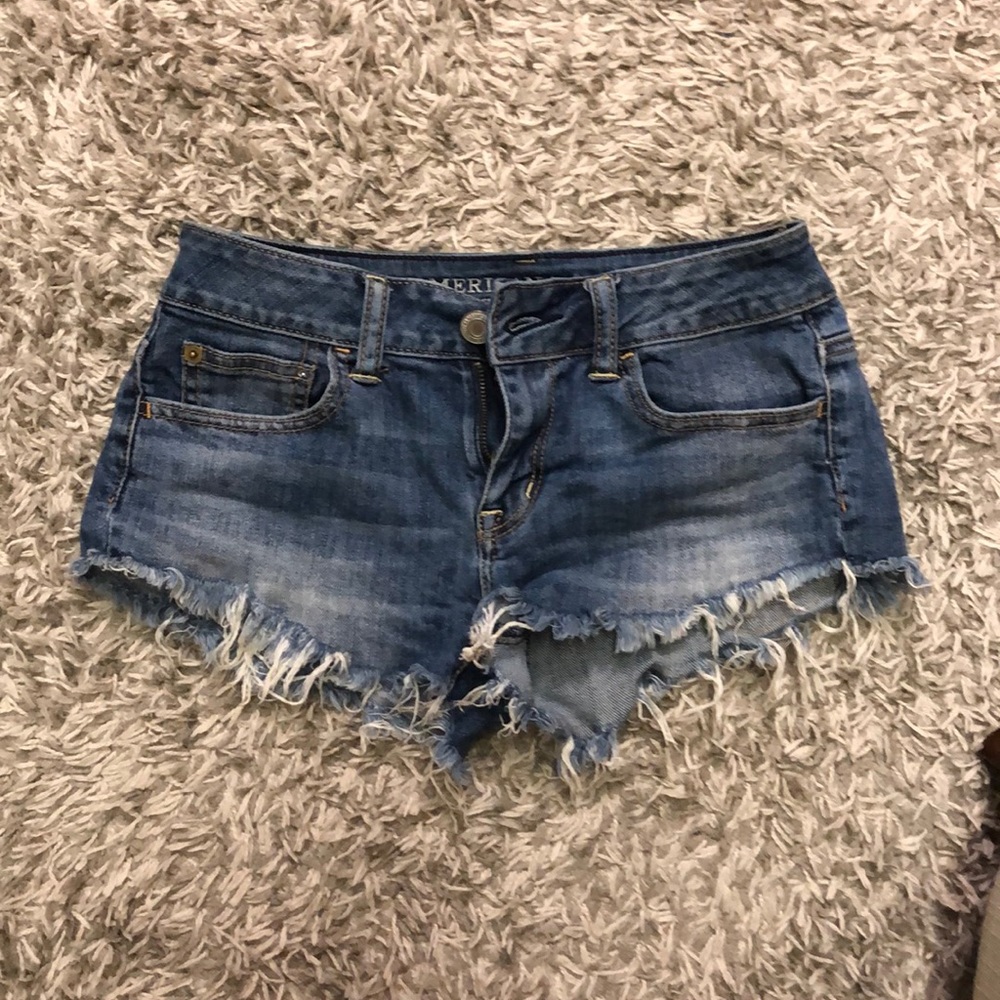 American eagle Jean Shorts size 00